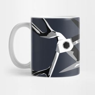 Scissoring Scissors Lesbian Joke Mug